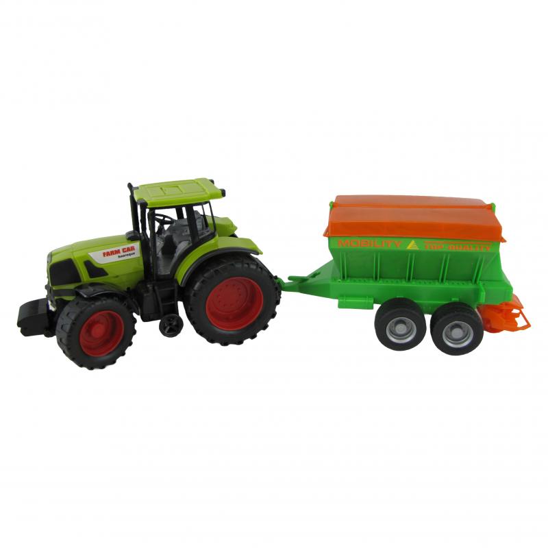 TRAKTOR Z MASZYNĄ ROLNICZĄ